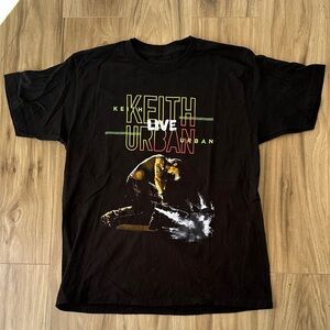 Black Keith Urban T-Shirt